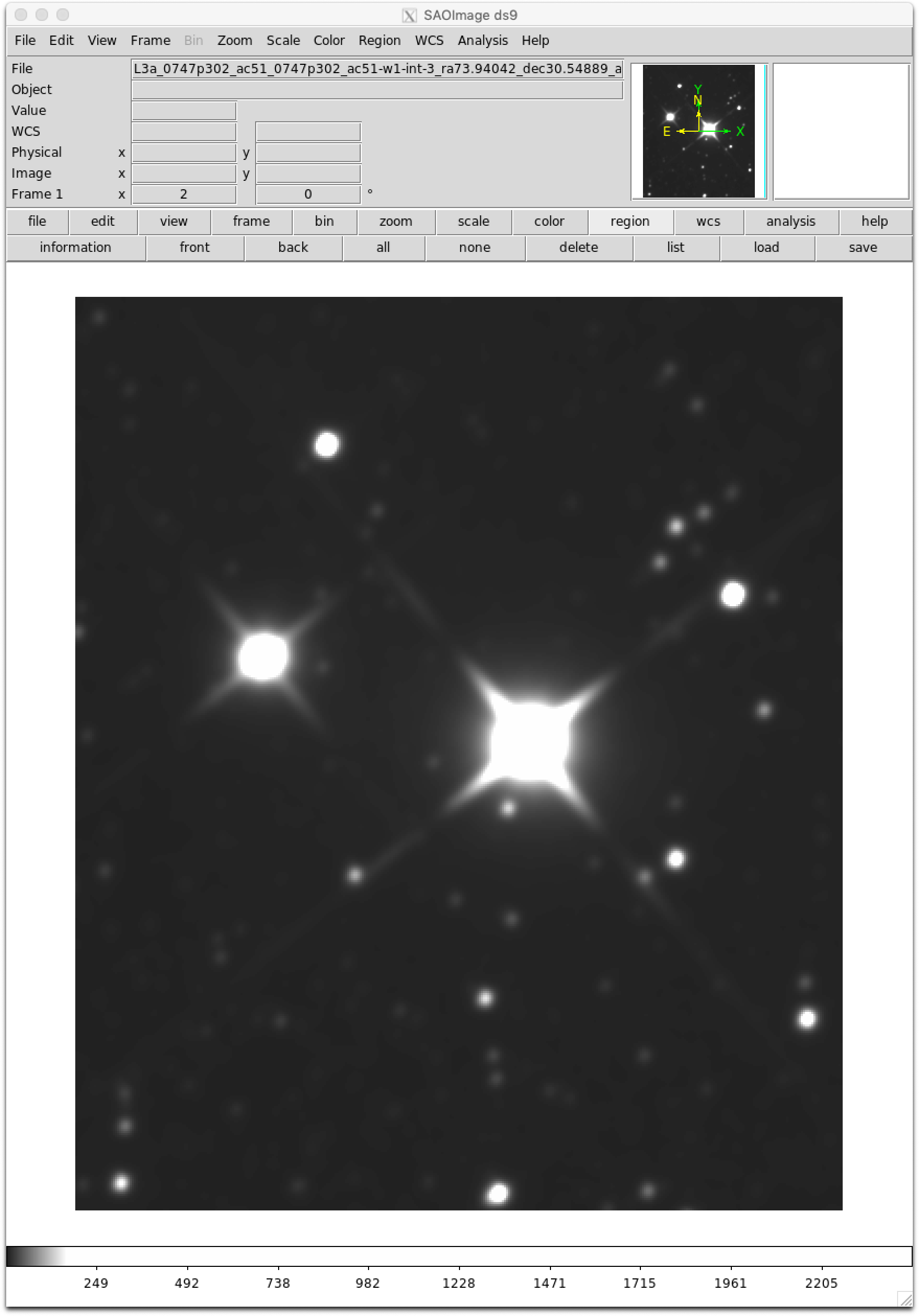 WISE Band 1 Image of AB Aur