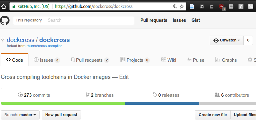 dockcross GitHub