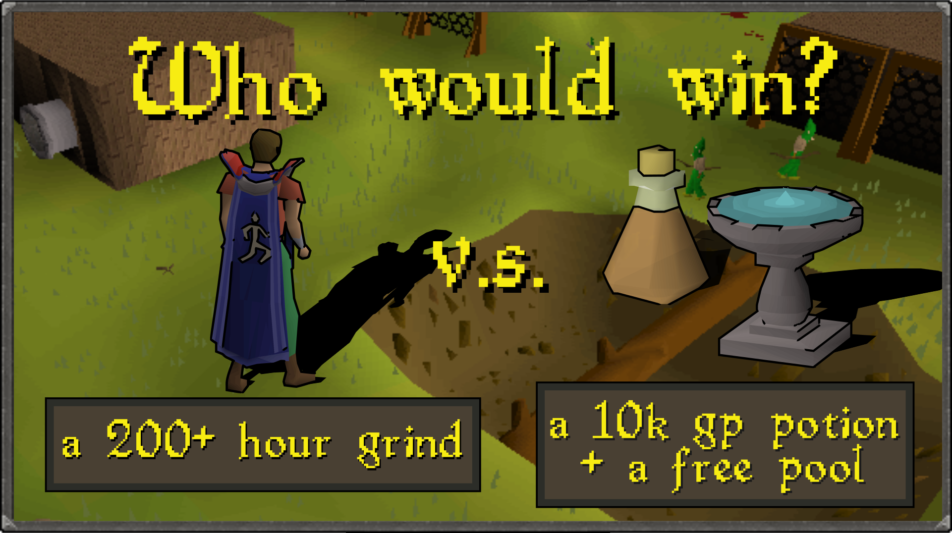 Who would win?